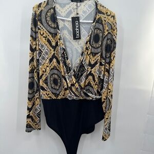 boohoo Body suit blouse. Size 20 NWT